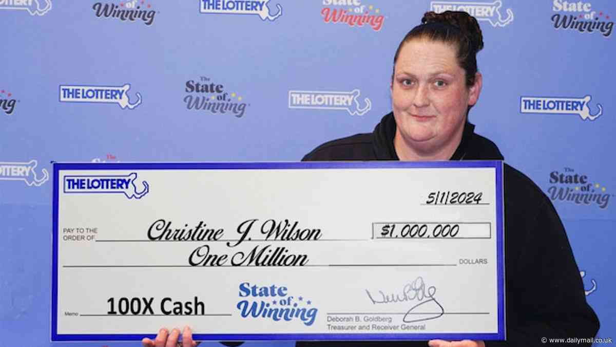 Massachusetts woman wins $1m lottery jackpot twice in 10 weeks