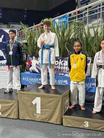 Young Witney karate star ready for trials for England team