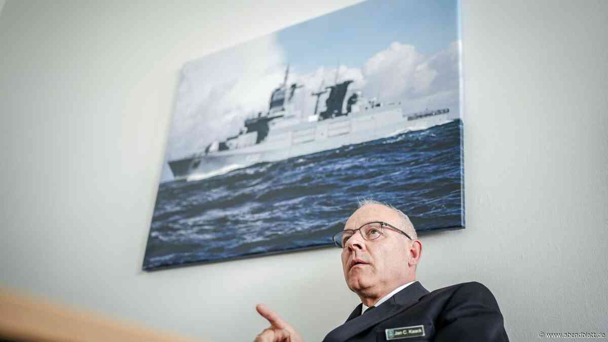 Inspekteur: Zwei weitere Fregatten „absolut erforderlich“