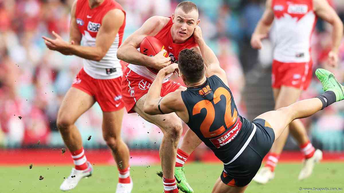 Kings of Sydney as Swans deliver scary flag statement in bitter clash amid double blow