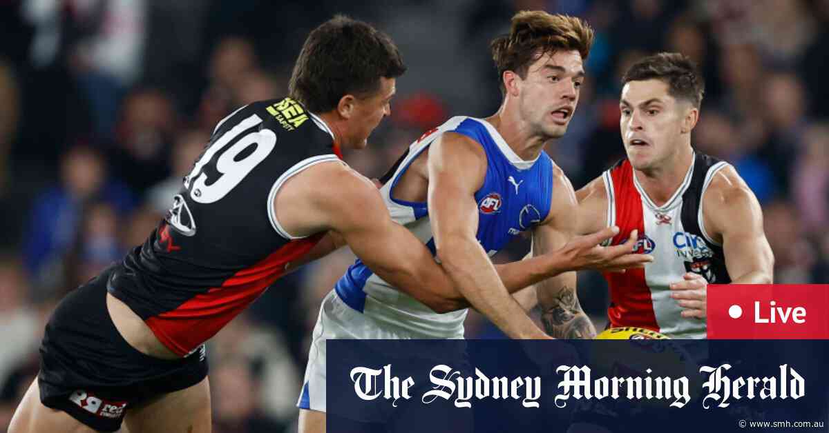 AFL 2024 round eight LIVE updates: Winless Roos make encouraging start against Saints; Swans earn bragging rights
