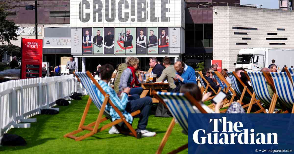 ‘Sheffield is the home of snooker’: talk of Crucible exit sparks local concern