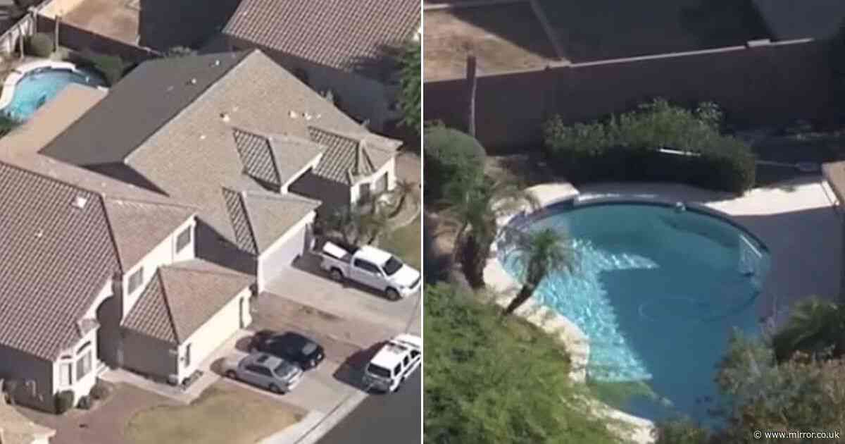 Dad makes heartbreaking discovery as three-year-old twin girls found drowned in swimming pool
