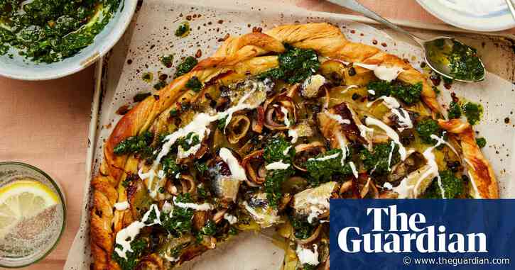 Italian-style sardine pie and smoked oyster pasta: Yotam Ottolenghi’s tinned fish recipes