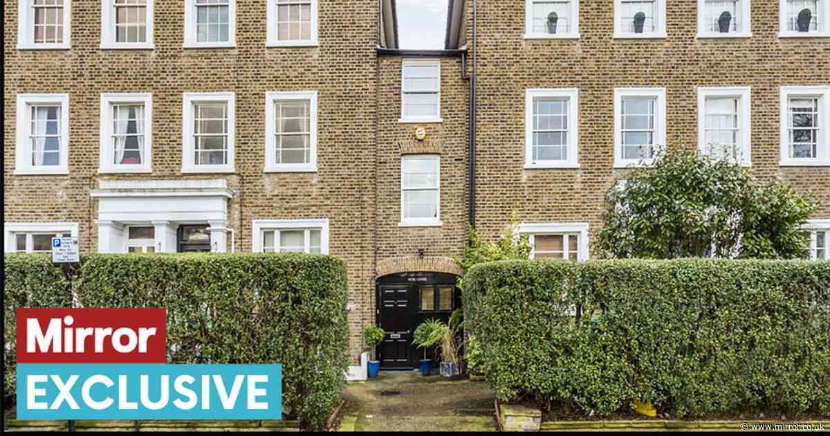 Inside incredible 8ft-wide London house that used to be a stable with 'memorable' history