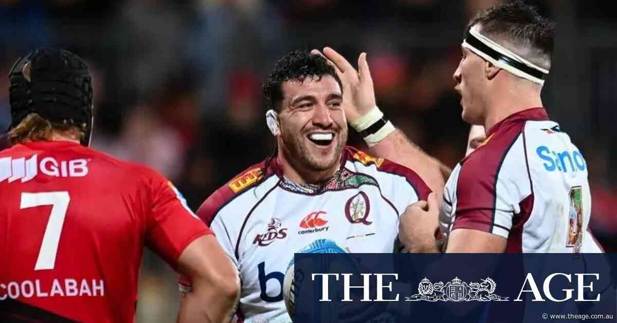 Reds hold off Crusaders to end 25-year Super drought