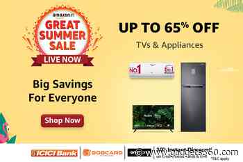 Amazon Great Summer Sale: Top Deals on Large Appliances