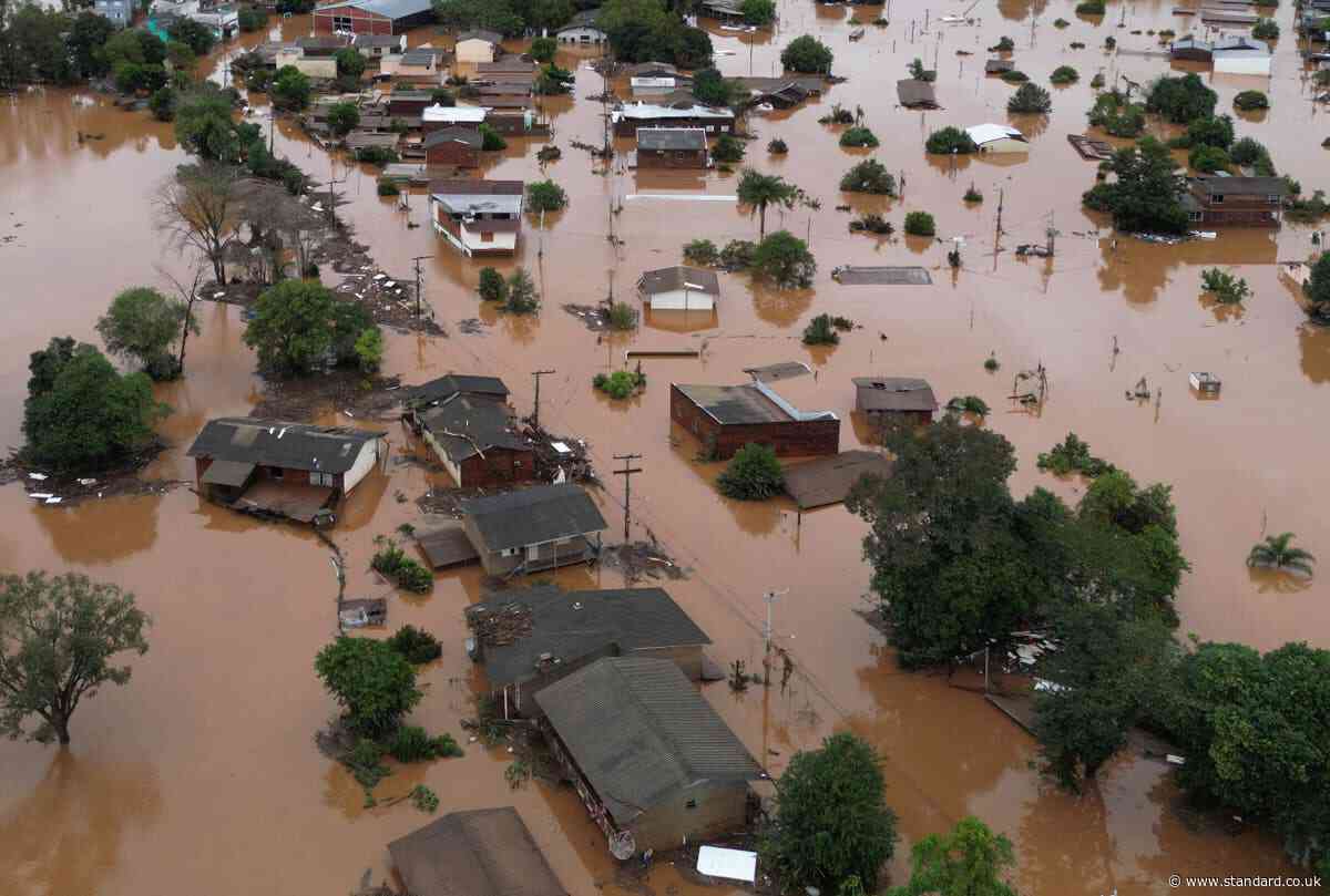 Floods in Brazil kill 39 with dozens more still missing and thousands displaced