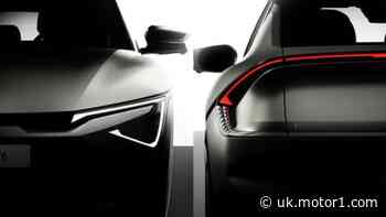 Kia EV6: Teaser images of the facelift show new light signature