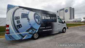 Their other vehicle is the Starliner: Boeing's 1st crew to ride Astrovan II to the launch pad