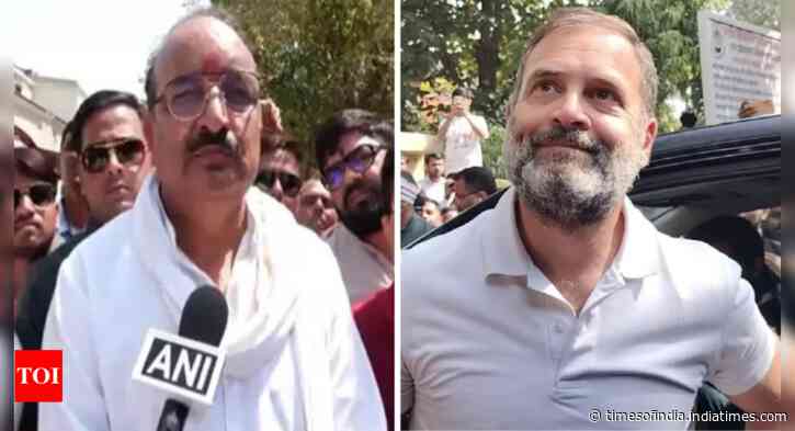 'Rahul Gandhi sent his peon to contest from Amethi,' says BJP's Rae Bareli candidate Dinesh Pratap Singh
