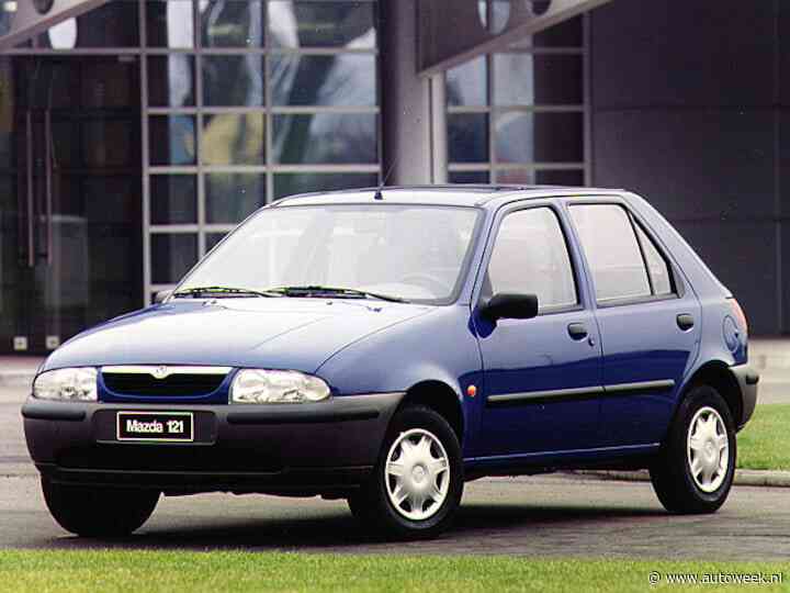 Niet de eerste keer dat kleine Mazda kloon is: deze 121 was een Ford Fiesta