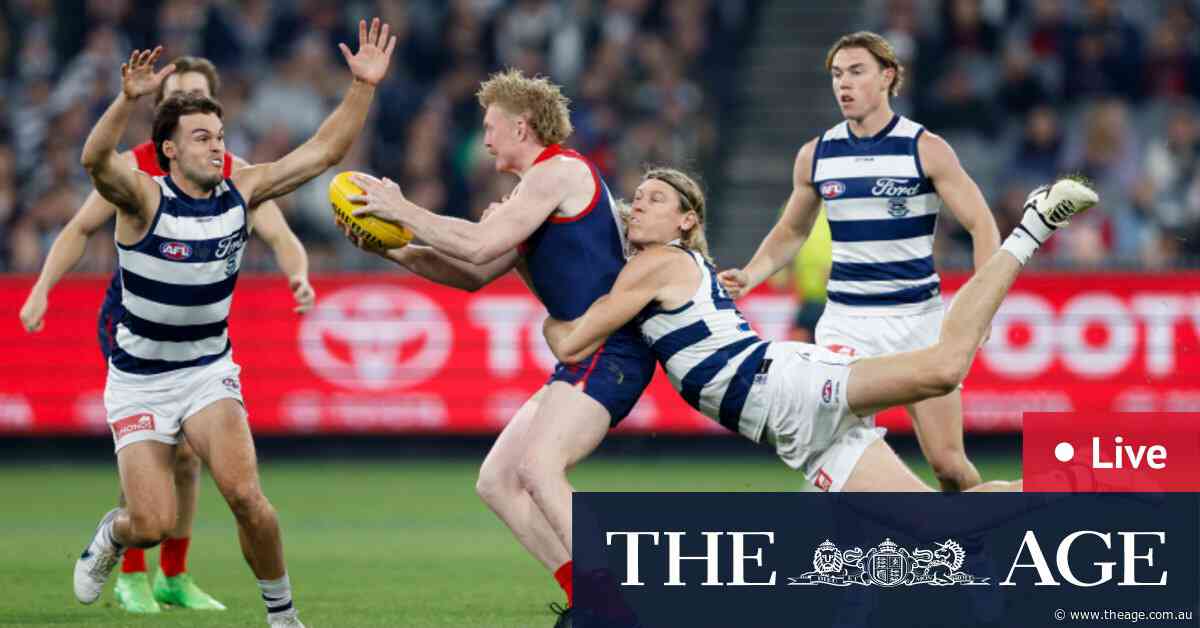 AFL 2024 round eight LIVE updates: Gawn, Fritsch set Demons, Cats for heart-stopping last term; Dons ahead of Eagles