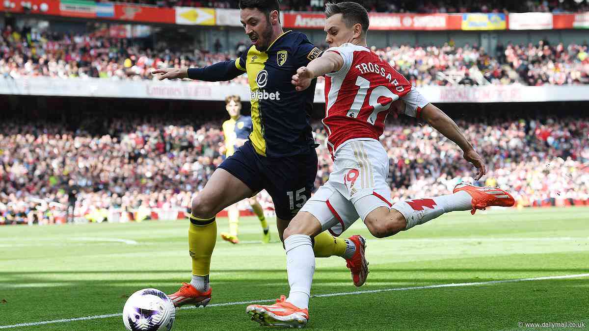 Arsenal 0-0 Bournemouth - Premier League: Live score and updates as Mikel Arteta's men aim to go four points clear