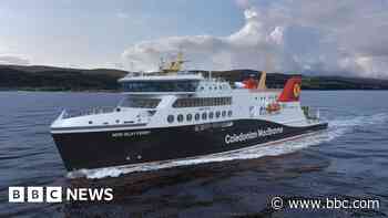 Second Turkish-built CalMac ferry given launch date