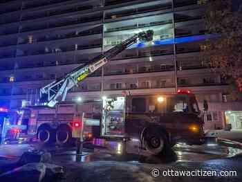 New apartment fire under investigation at Donald Street highrise, no injuries