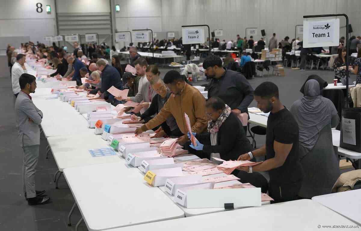 London mayoral election results LIVE: Sadiq Khan takes early lead over Susan Hall with first areas declared