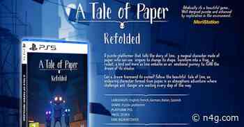 "A Tale of Paper Refolded" is now physically available for the PS5 in the US and EU