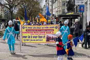 Sikhs vieren geboorte van hun goeroe met kleurrijke stoet door Gentse binnenstad