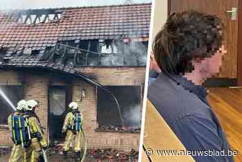 Flakkadoodrijder (32) aangehouden voor brandstichting in het huis van zijn broer