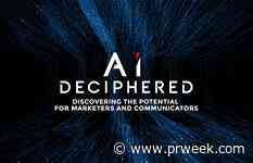 PRWeek teams up with sister titles for groundbreaking AI conference