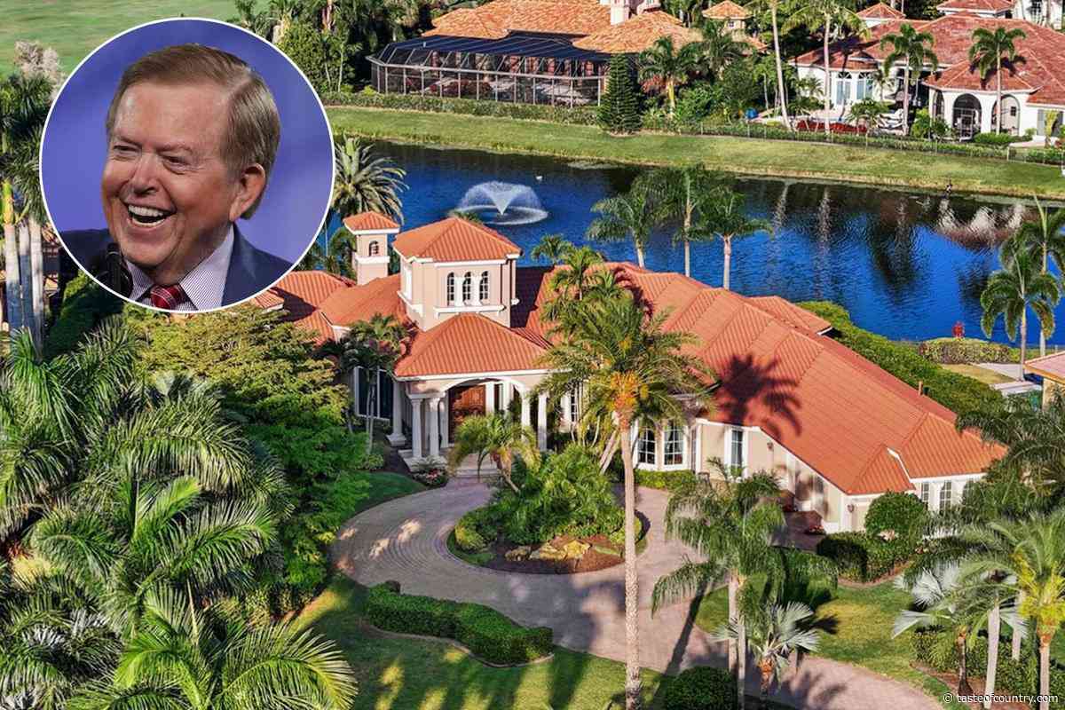 Fox News Star Lou Dobbs Selling His Jaw-Dropping Florida Estate