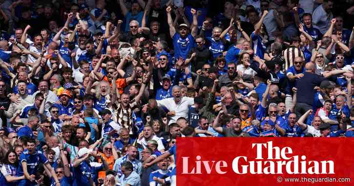 Ipswich promoted to Premier League, Huddersfield and Birmingham relegated – live reaction