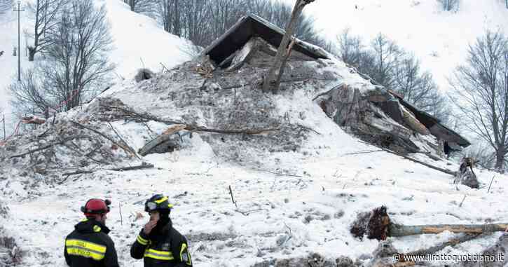 Rigopiano, la sentenza del processo d’appello sulle falle nella gestione dell’emergenza neve
