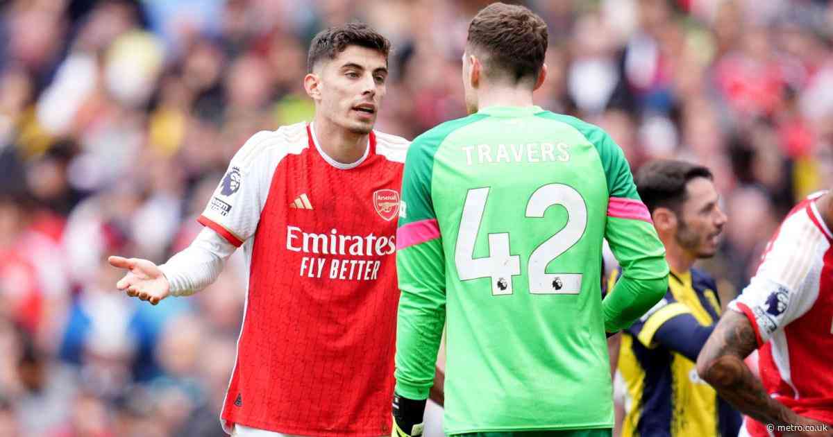Kai Havertz reveals what he told Bournemouth goalkeeper after controversial penalty decision