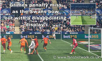 Swansea City : Grimes misses a penalty in a return to bad old ways
