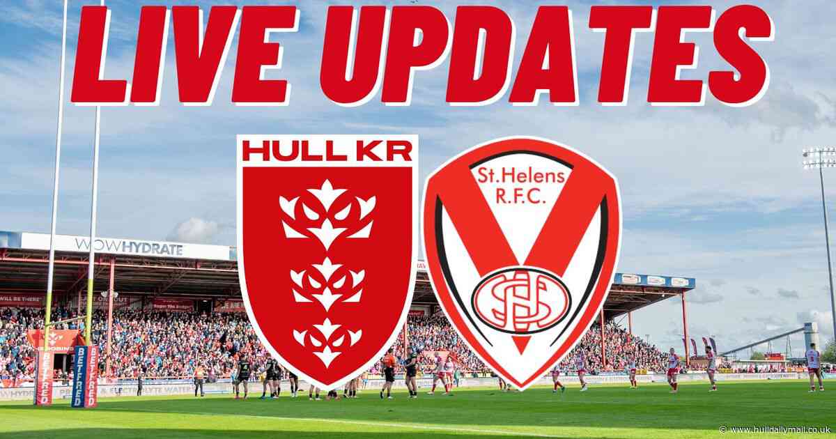 Hull KR v St Helens live score updates: Saints lead for the first time