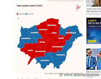 Latest London mayoral election and London Assembly results