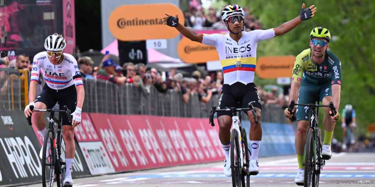 Giro 2024: Wat een verrassing! Narváez klopt topfavoriet Pogacar in openingsrit Giro d&#8217;Italia