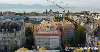 Velux: Aufstockung vom Flachdach zum Steildach in Lausanne