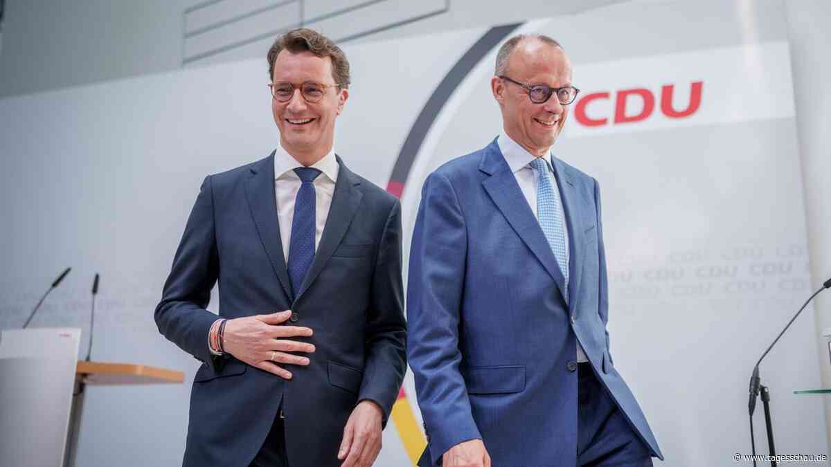 Wüst stärkt Merz vor CDU-Parteitag den Rücken