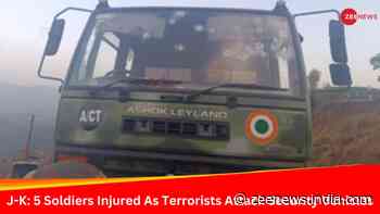 5 Soldiers Injured As Terrorists Open Fire On Secuirty Vehicles In J&K`s Poonch