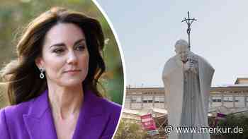 Papst-Ärzte extra eingeflogen: Neue Details zu Prinzessin Kates OP