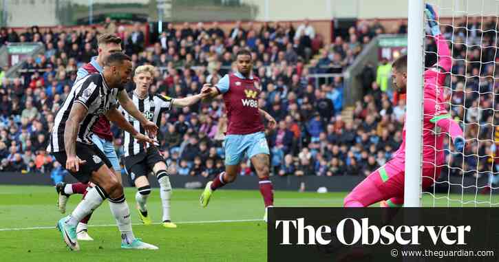 Burnley look set for drop after thrashing at hands of Newcastle
