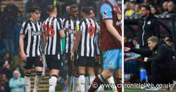 Burnley 1-4 Newcastle United: Delirious Toon fans sing in rain as Europe edges closer