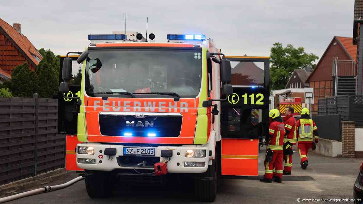 Kellerbrand in Salzgitter: Feuerwehr rettet vermisste Person