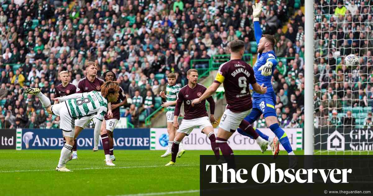Furuhashi’s double inspires win over Hearts and extends Celtic’s lead