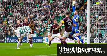 Furuhashi’s double inspires win over Hearts and extends Celtic’s lead