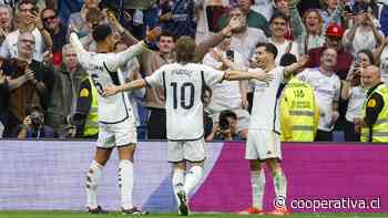Real Madrid quedó a un paso del título de liga con goleada a Cádiz