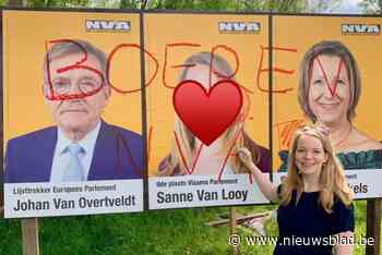 Sanne Van Looy reageert op vandalisme: “Nog nooit is er zoveel (terechte!) aandacht geweest voor de boerenstiel”