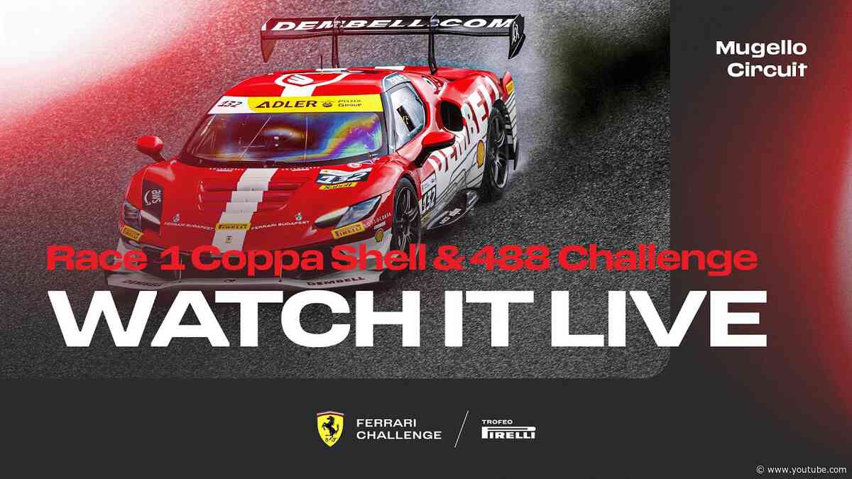 Ferrari Challenge Europe - Mugello, Race 1 - Coppa Shell & 488 Challenge