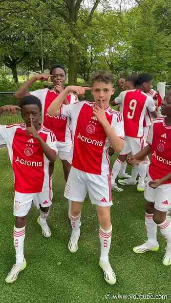 Rate these five goals of Ajax U13 this morning 😍