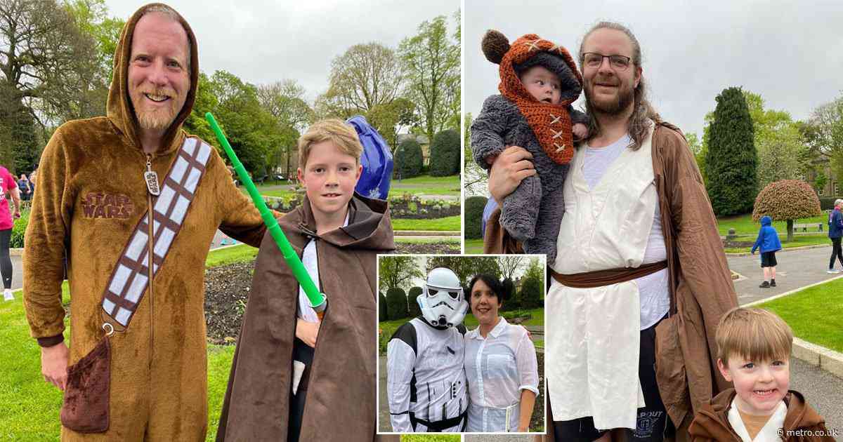 Jedi, Wookiees and stormtroopers all join Parkrun to mark Star Wars Day