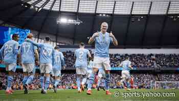 Manchester City 5-1 Wolves: Haaland's four lead rout