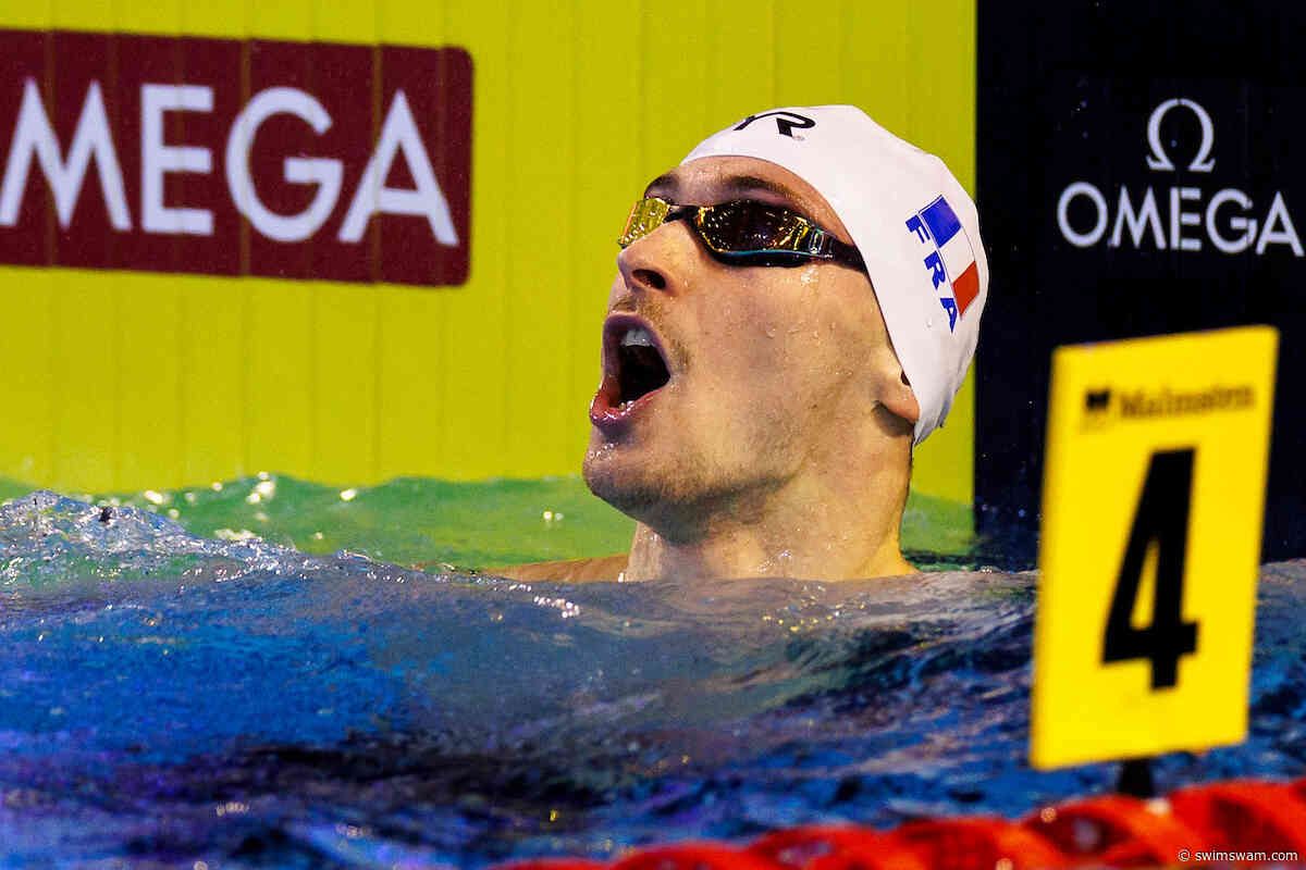 Grousset Gets Edge Over Manaudou In 100 Free Open Des Gones Final