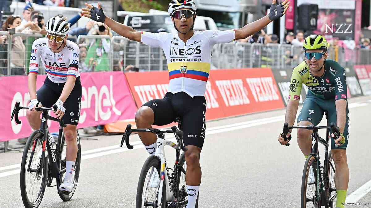 Giro d'Italia: Ecuadorianer überlistet die Favoriten